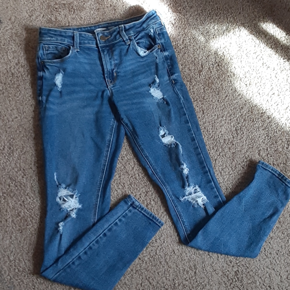 Old Navy rockstar super skinny jeans